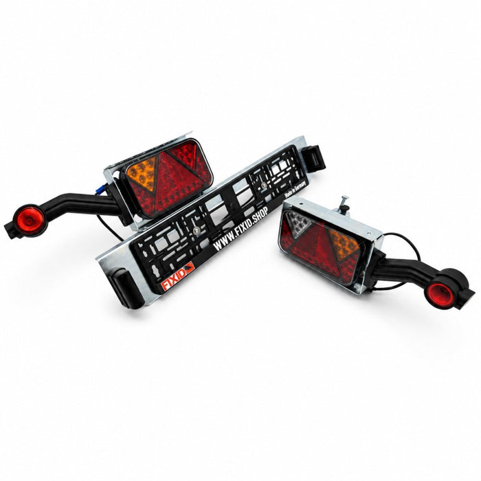 FIXID SlipWing | Klappbares LED-Beleuchtungssystem für Bootsanhänger